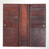 ADBG258 American Darling Wallet Bag - Hand Tooled Floral Leather & Buck Stitched Western Wallet