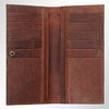 ADBG258 American Darling Wallet Bag - Hand Tooled Floral Leather & Buck Stitched Western Wallet