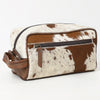 ADBG399 American Darling Hair-On Cowhide Toiletry Bag