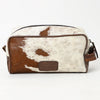 ADBG399 American Darling Hair-On Cowhide Toiletry Bag