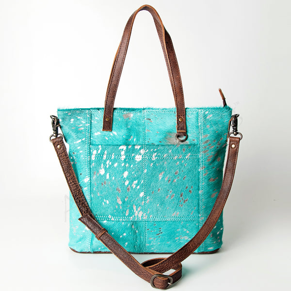ADBG106 American Darling Hair-on Cowhide Western Tote Bag Genuine Leather