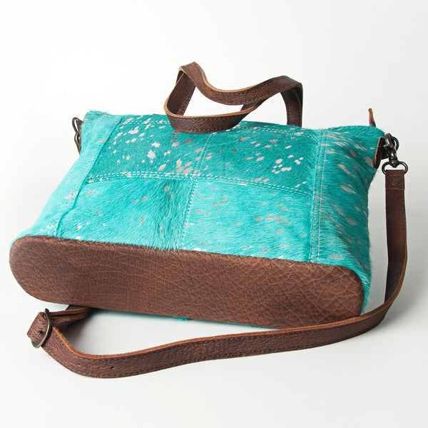 ADBG106 American Darling Hair-on Cowhide Western Tote Bag Genuine Leather