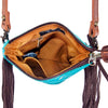 LC-ADBGS153TRQFRNG Chaps Genuine Western Leather Women Bag Blake