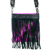 LC-ADBGS172PKACSLBK Crossbody Genuine Western Leather Women Bag