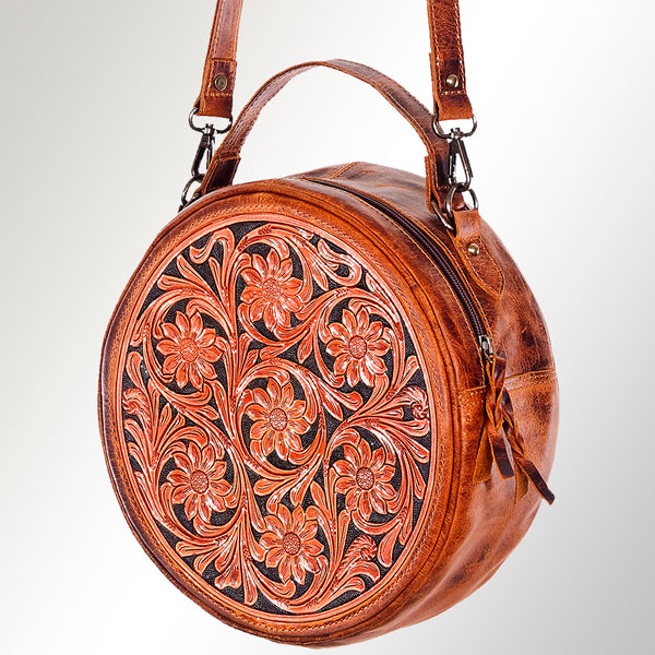 ADBG463 American Darling Hand Tooled Leather Canteen Bag