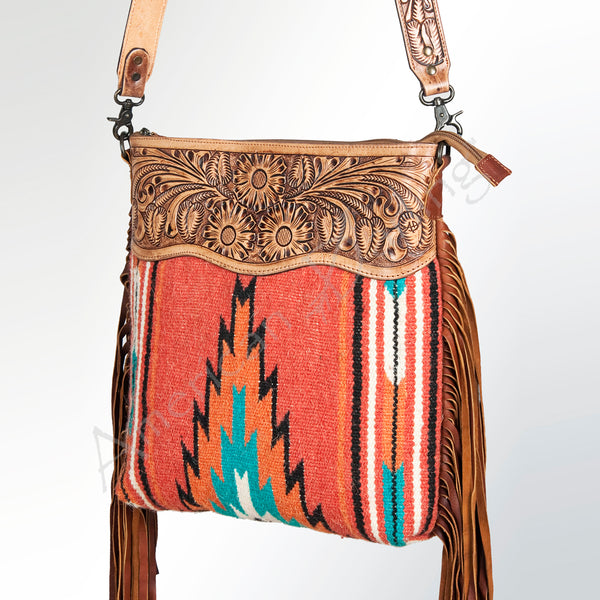 LC-ADBGZ103 Crossbody Genuine Western Leather Women Bag