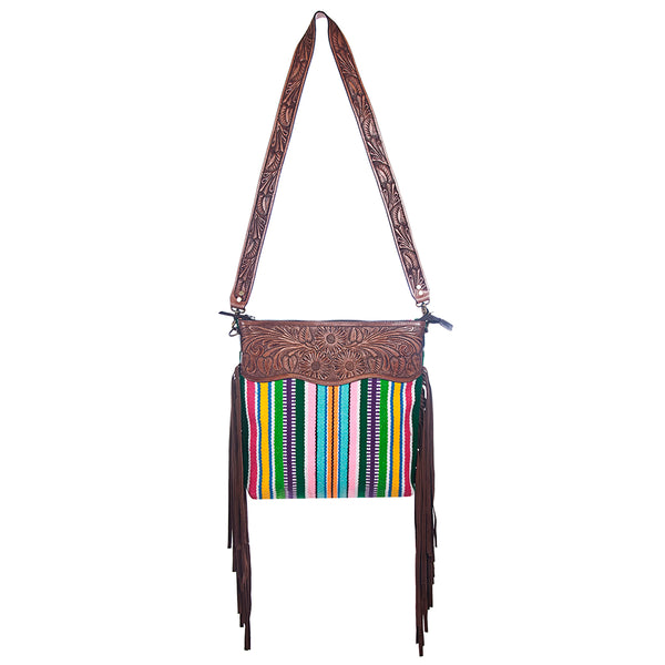 LC-ADBGZ105R Crossbody Genuine Western Leather Women Bag