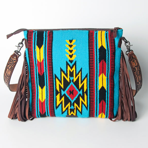 LC-ADBGZ107R Crossbody Genuine Western Leather Women Bag