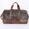 LC-ADBGS174 Cowhide Leather Duffle Bag - Genuine Western Travel Weekender