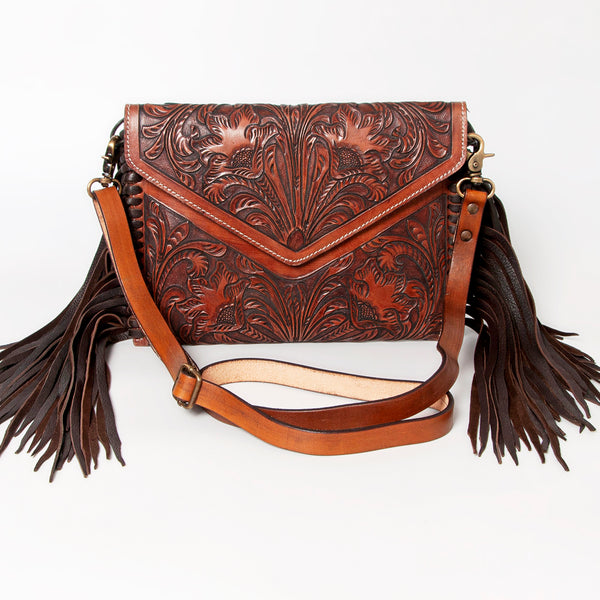 ADBG481 American Darling Hand Tooled Leather Envelope Bag