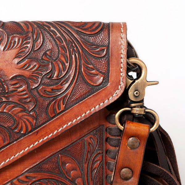 ADBG481 American Darling Hand Tooled Leather Envelope Bag