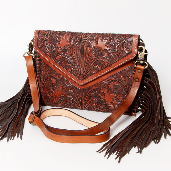 ADBG481 American Darling Hand Tooled Leather Envelope Bag