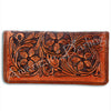 ADBG486 American Darling Hand Tooled Floral Leather Western Wallet Bag