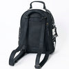 ADBGS156 Genuine Cowhide Leather Backpack with Hand-Tooled Floral Patch - Western Rodeo Style