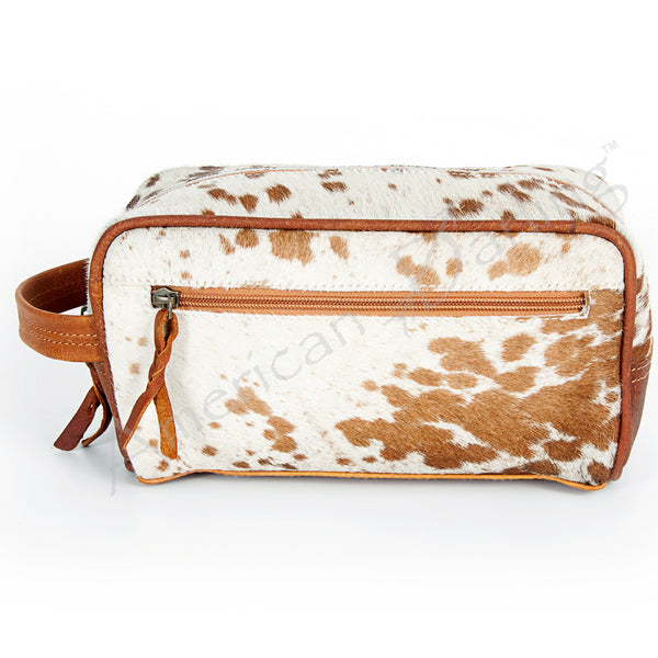 ADBG399 American Darling Hair-On Cowhide Toiletry Bag