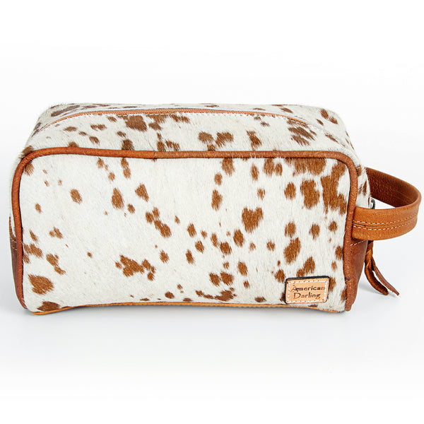 ADBG399 American Darling Hair-On Cowhide Toiletry Bag