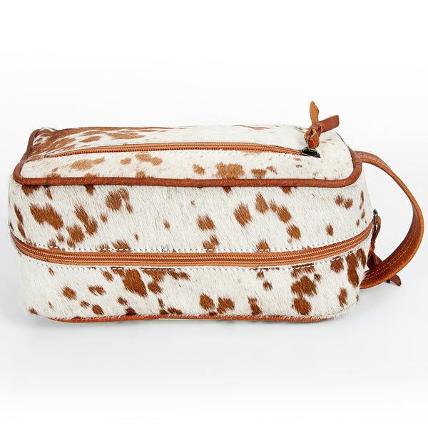 ADBG399 American Darling Hair-On Cowhide Toiletry Bag