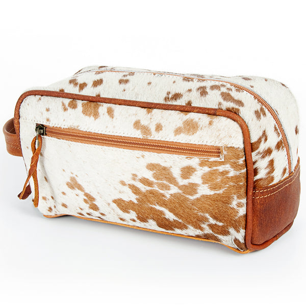ADBG399 American Darling Hair-On Cowhide Toiletry Bag