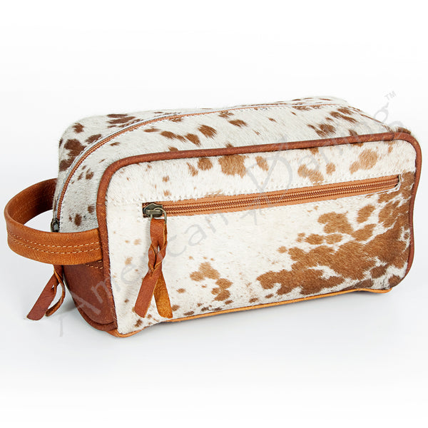 ADBG399 American Darling Hair-On Cowhide Toiletry Bag