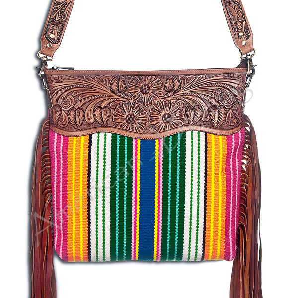 LC-ADBGZ110R Crossbody Genuine Western Leather Women Bag