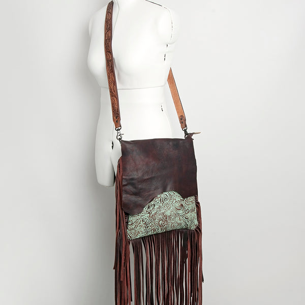 LC-ADBGZ128 Messenger Genuine Western Leather Women Bag