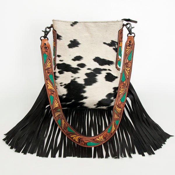 LC-ADBGZ132BKWCrossbody Genuine Western Leather Women Bag