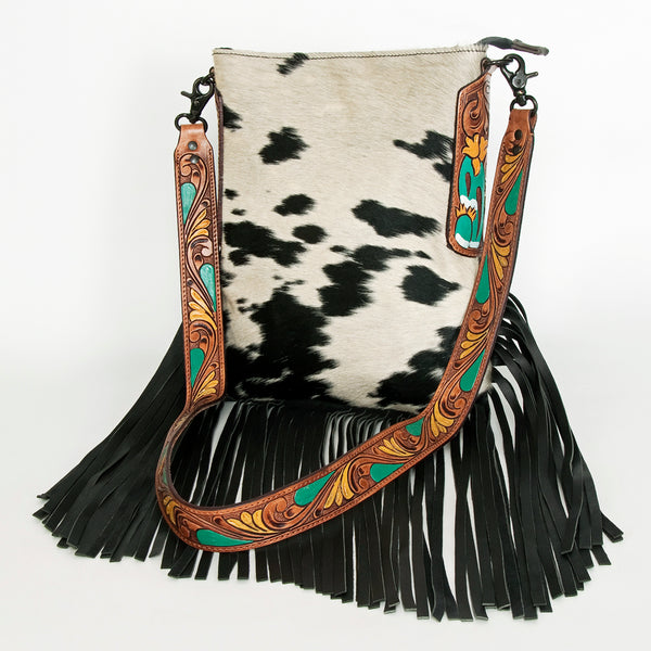 LC-ADBGZ132BKWCrossbody Genuine Western Leather Women Bag