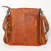 LC-ADBGZ137TAWMessenger Hair-on Genuine Western Leather Women Bag