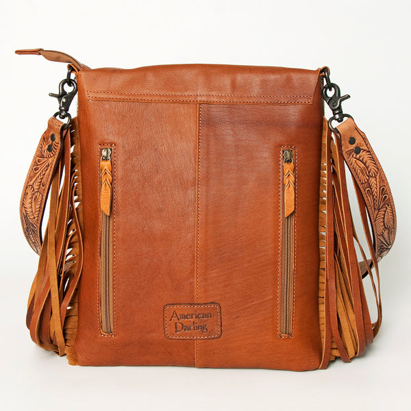 LC-ADBGZ137TAWMessenger Hair-on Genuine Western Leather Women Bag