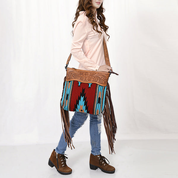ADBGZ139 Crossbody Genuine Western Leather Women Bag