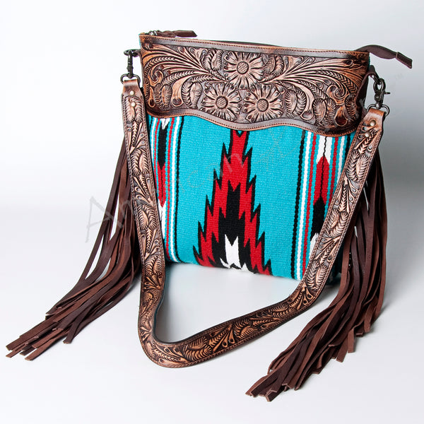 LC-ADBGZ140G Crossbody Genuine Western Leather Women Bag