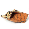 ADBGZ141 Leopard Print Cowhide Coin Purse Envelope with Snap Closure