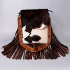 LC-ADBGZ147 Messenger Hair On Genuine Western Leather Women Bag