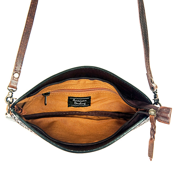 ADBGS199 Crossbody Genuine Western Leather Women Bag Becca