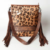 ADBG316 American Darling Hand Tooled Leather Large Cross body Bag