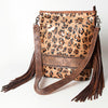 ADBG316 American Darling Hand Tooled Leather Large Cross body Bag