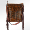 ADBG316 American Darling Hand Tooled Genuine Leather Large Cross body Bag