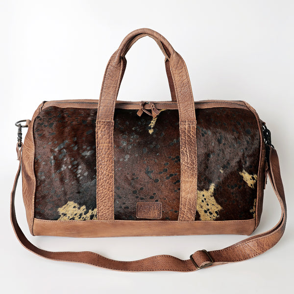LC-ADBGS174 Cowhide Leather Duffle Bag - Genuine Western Travel Weekender