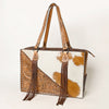 LC-ADBGZ201 Tote Hair On Genuine Western Leather Women Bag
