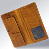 ADBG495 American Darling Hand Tooled Floral Buck Stitched Leather Western Wallet Bag