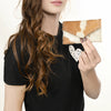 ADBG471 Premium Genuine Hair on Hide Coin Purse with Secure Zip Top and Leather Pull