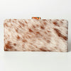 ADBG487 American Darling Hand Tooled Floral & Hair-On Cowhide Western Wallet Bag