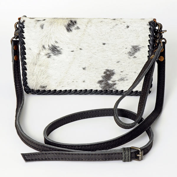 ADBG485 American Darling Braided Cowhide Leather Organiser Bag