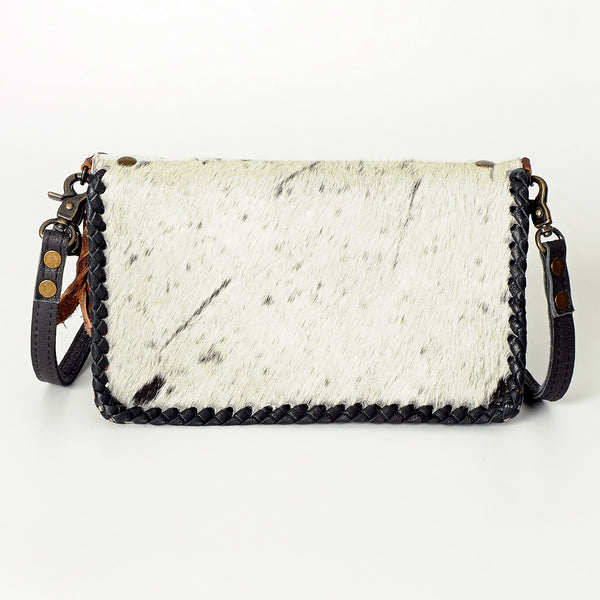 ADBG485 American Darling Braided Cowhide Leather Organiser Bag