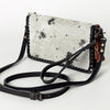 ADBG485 American Darling Braided Cowhide Leather Organiser Bag