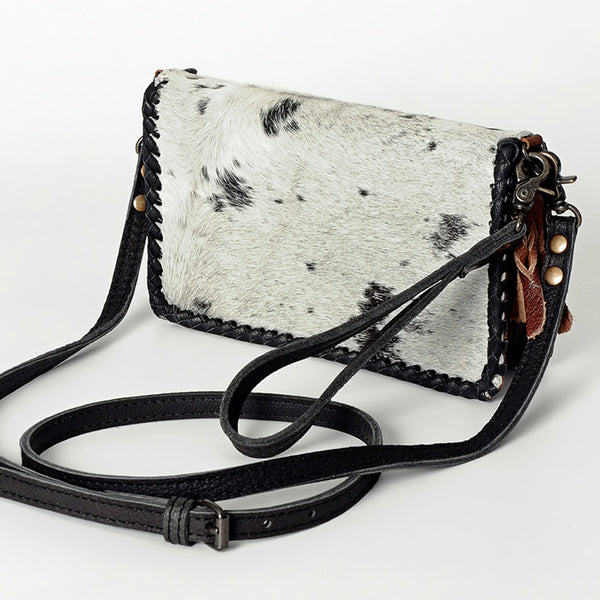 ADBG485 American Darling Braided Cowhide Leather Organiser Bag