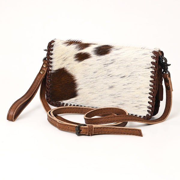 ADBG485 American Darling Braided Cowhide Leather Organiser Bag