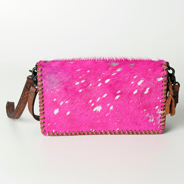 ADBG485 American Darling Braided Cowhide Leather Organiser Bag
