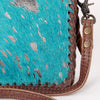ADBG485 American Darling Braided Cowhide Leather Organiser Bag