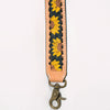 LC-ADSTF101BKBU Hand Tooled Genuine Leather Handle Strap